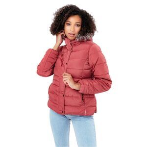 Hype Womens/Ladies Puffer Jacket / Pink
